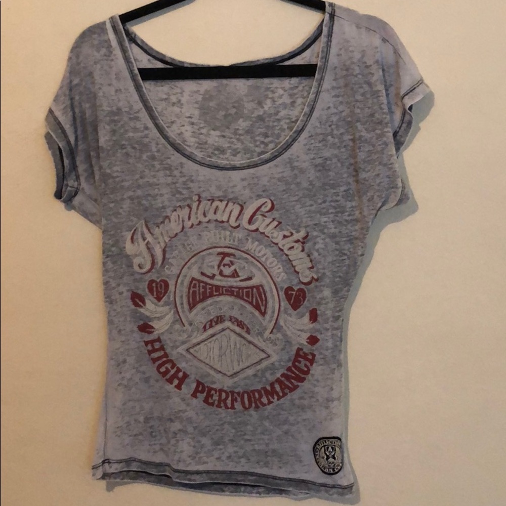 Affliction tee shirt